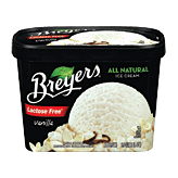 Breyers Ice Cream Lactose Free Natural Vanilla Full-Size Picture